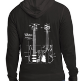 Fodera "Sketch" Lightweight Full-Zip Hoodie