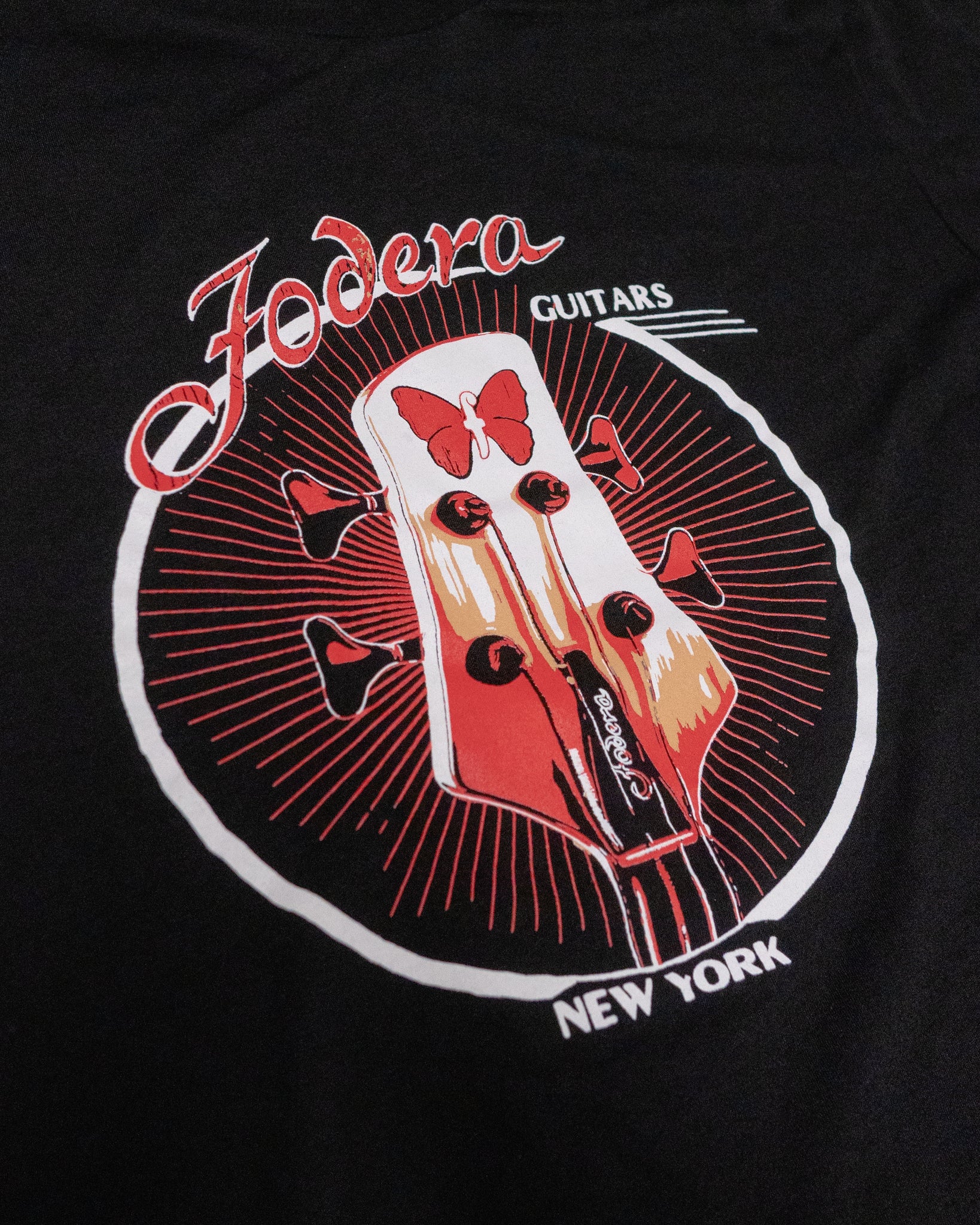 Fodera 40th Anniversary T-Shirt - Black